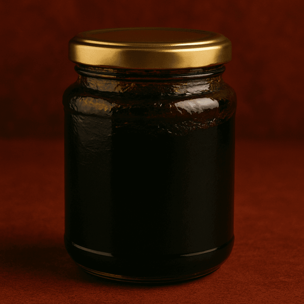 Geleia de alho negro